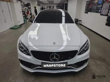 서울 스모그ppf 시공 c63 amg 헤드라이트 톤다운 후기 / 서울 강서구 공항동