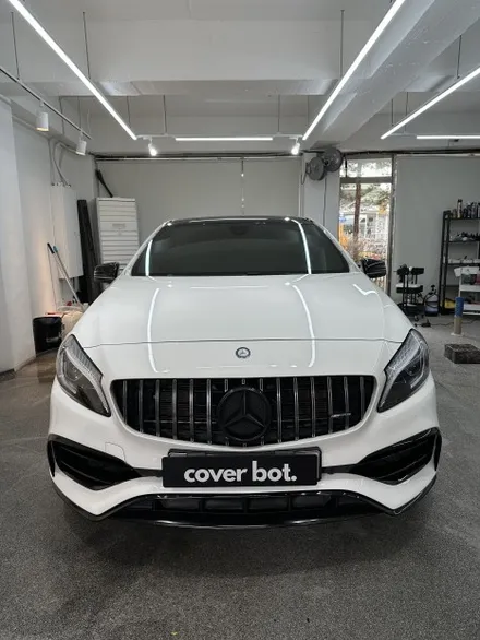 광진구 랩핑 A45AMG 스모그 PPF까지, 출력 상승된 것 같은 느낌 / 서울 강서구