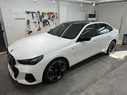 마포 PPF BMW i5 전면 하이그로시 부담스러워서... 섬세한 손재단으로 / 서울 강서구 공항동