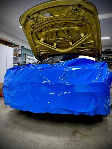 BMW m4 인텐스블루 전체랩핑 차량색상바꾸기 일산파주 에이버리 랩핑 / 서울 강서구 공항동