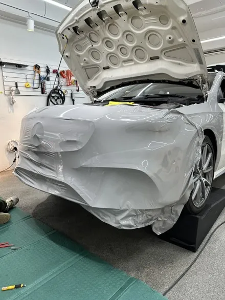 광진구 랩핑 A45AMG 스모그 PPF까지, 출력 상승된 것 같은 느낌 / 서울 강서구