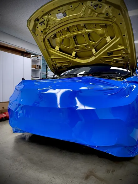BMW m4 인텐스블루 전체랩핑 차량색상바꾸기 일산파주 에이버리 랩핑 / 서울 강서구 공항동