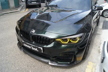 강남 랩핑 BMW M4 고광택. 퀄리티만 보기 / 서울 강서구
