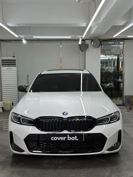 동작구 서초구 루프스킨 BMW 3시리즈 뚜껑 컬러 체인지 디테일 보기 / 서울 강서구 공항동