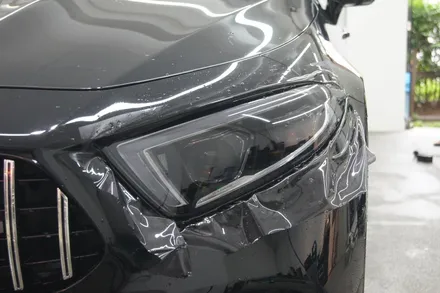 송파 위례 하남 스모그 PPF 벤츠 CLS 450 멋을 추가한 라이트+테일램프 / 서울 강서구 공항동