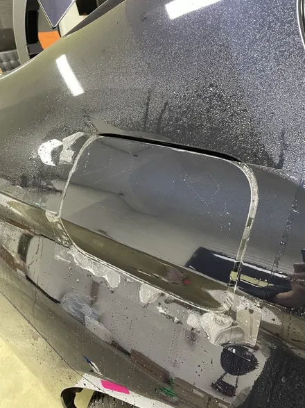 BMW 5시리즈 530E 생활보호PPF 창문테두리 랩핑 차긁힘 방지 / 서울 강서구 공항동