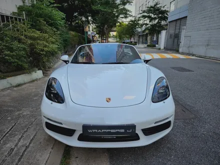 포르쉐 718 박스터 전체랩핑 흰색으로 대변신! 강서구 전체랩핑 잘하는곳 / 서울 강서구 공항동
