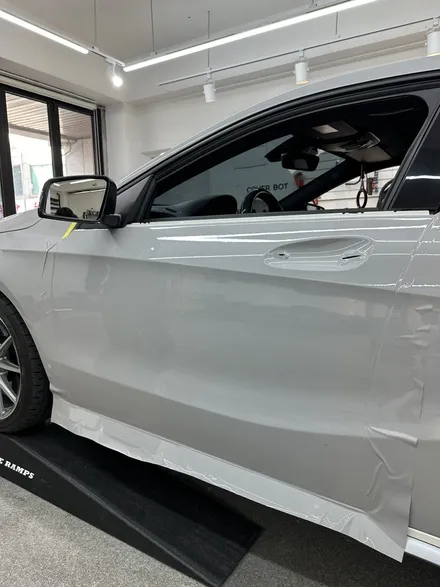 광진구 랩핑 A45AMG 스모그 PPF까지, 출력 상승된 것 같은 느낌 / 서울 강서구