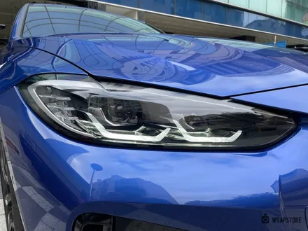 bmw i4 랩핑 시공으로 스포티하게 바뀐 외모 / 서울 강서구