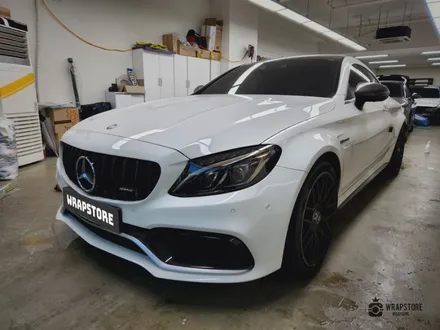서울 스모그ppf 시공 c63 amg 헤드라이트 톤다운 후기 / 서울 강서구 공항동
