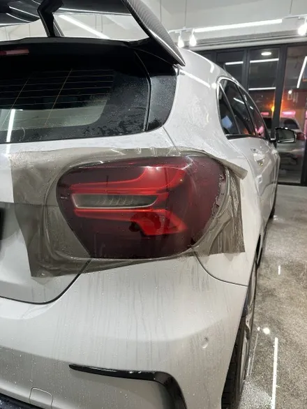 광진구 랩핑 A45AMG 스모그 PPF까지, 출력 상승된 것 같은 느낌 / 서울 강서구