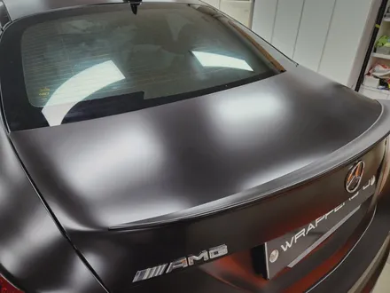 서초구 벤츠 cla45amg 사틴블랙 전체랩핑 시공으로 포스뿜뿜 / 서울 강서구 공항동