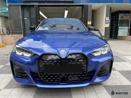 bmw i4 랩핑 시공으로 스포티하게 바뀐 외모 / 서울 강서구