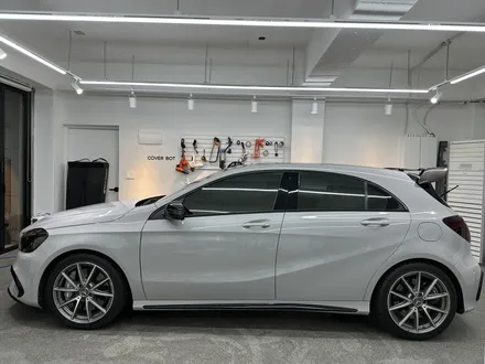 광진구 랩핑 A45AMG 스모그 PPF까지, 출력 상승된 것 같은 느낌 / 서울 강서구