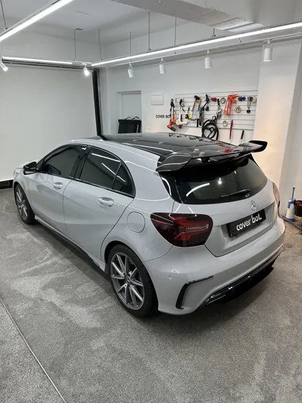 광진구 랩핑 A45AMG 스모그 PPF까지, 출력 상승된 것 같은 느낌 / 서울 강서구