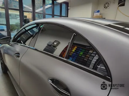 서울 cla45amg 부분랩핑시공 검정포인트랩핑! / 서울 강서구 공항동