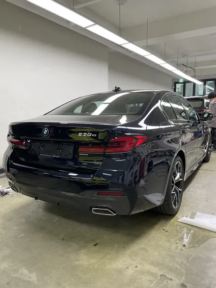 BMW 5시리즈 530E 생활보호PPF 창문테두리 랩핑 차긁힘 방지 / 서울 강서구 공항동