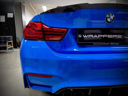 BMW m4 인텐스블루 전체랩핑 차량색상바꾸기 일산파주 에이버리 랩핑 / 서울 강서구 공항동