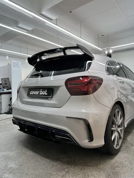 광진구 랩핑 A45AMG 스모그 PPF까지, 출력 상승된 것 같은 느낌 / 서울 강서구