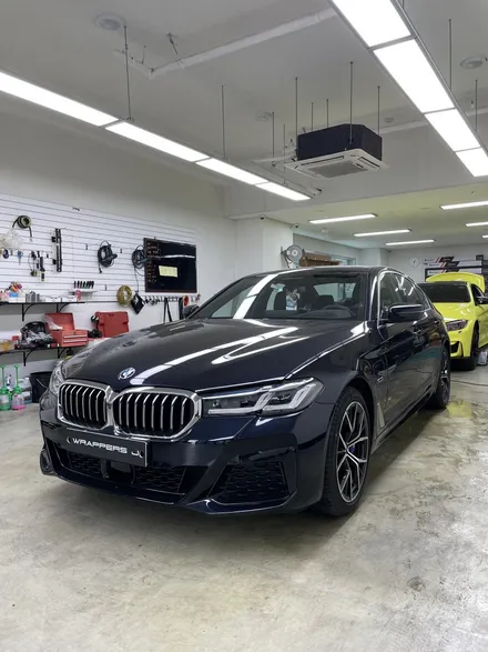 BMW 5시리즈 530E 생활보호PPF 창문테두리 랩핑 차긁힘 방지 / 서울 강서구 공항동