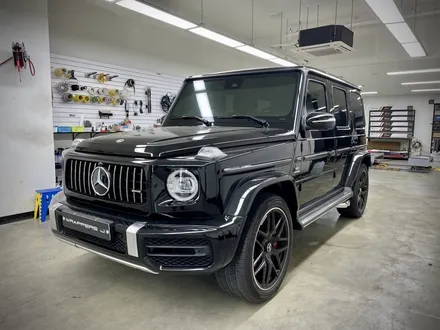 벤츠 G63 AMG 지바겐 크롬죽이기 잘하는곳 일산파주 부분랩핑 올블랙 시공후기 / 서울 강서구 공항동