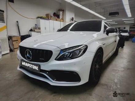 서울 스모그ppf 시공 c63 amg 헤드라이트 톤다운 후기 / 서울 강서구 공항동