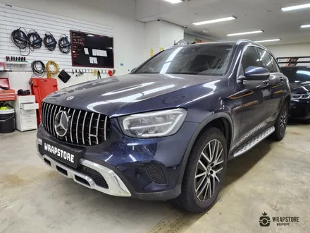 벤츠 glc300 e 부분랩핑 서울 크롬죽이기 시공잘하는곳은 ?! / 서울 강서구 공항동