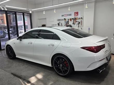 강서구 PPF 크롬죽이기 울트론 컬러 PPF 무광건식 시공으로 디테일 잡은 CLA 45 AMG 램프 스모그 PPF 까지 / 서울 강서구 공항동