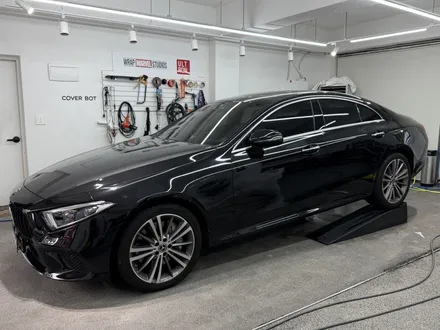 청라 PPF 보험처리 벤츠 CLS 400d 뒤 범퍼 트렁크 재작업 / 서울 강서구 공항동
