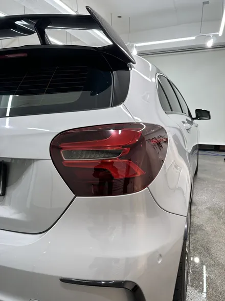 광진구 랩핑 A45AMG 스모그 PPF까지, 출력 상승된 것 같은 느낌 / 서울 강서구