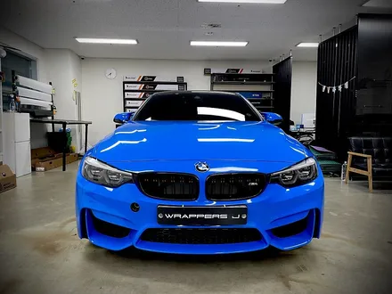 BMW m4 인텐스블루 전체랩핑 차량색상바꾸기 일산파주 에이버리 랩핑 / 서울 강서구 공항동