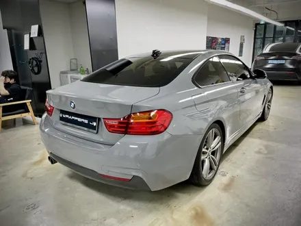 Bmw 4시리즈에 시멘트를 붓다 강서구 공구리 랩핑 ! / 서울 강서구 공항동