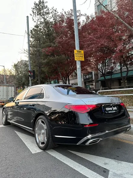 강남 랩핑 S580 마이바흐 듀오톤 투톤 코치라인 끝내줌 / 서울 강서구