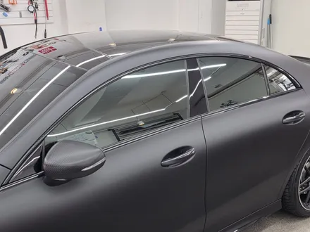 강서구 PPF 크롬죽이기 울트론 컬러 PPF 무광건식 시공으로 디테일 잡은 CLA 45 AMG 램프 스모그 PPF 까지 / 서울 강서구 공항동
