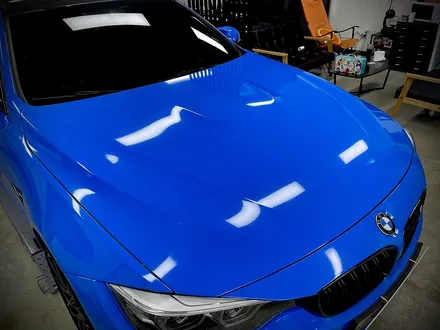 BMW m4 인텐스블루 전체랩핑 차량색상바꾸기 일산파주 에이버리 랩핑 / 서울 강서구 공항동
