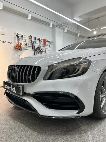 광진구 랩핑 A45AMG 스모그 PPF까지, 출력 상승된 것 같은 느낌 / 서울 강서구