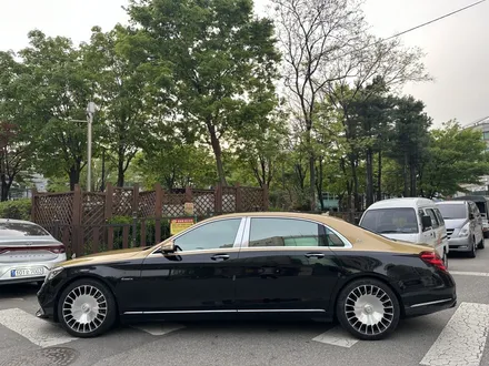 벤츠 S560 마이바흐 투톤 랩핑, 일산 듀오톤 시공도 커버봇으로 / 서울 강서구