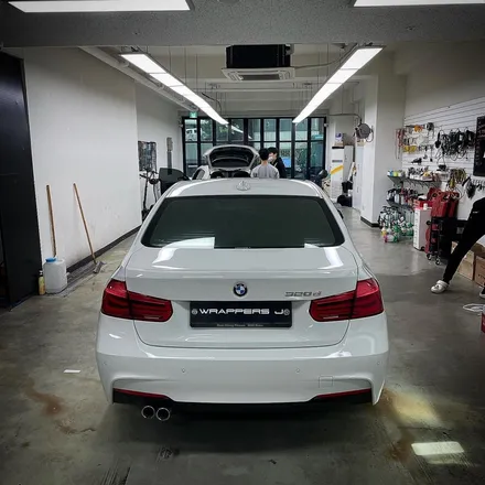 BMW F30 320d 락그레이 전체랩핑 일산파주 전체랩핑 / 서울 강서구 공항동