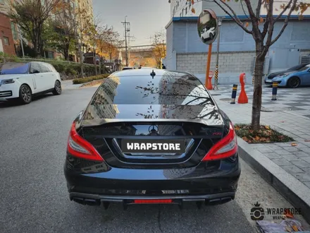 일산 cls63amg 스모그  ppf 크롬죽이기 시공으로 올블랙 완성! / 서울 강서구 공항동