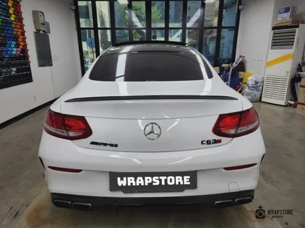 서울 스모그ppf 시공 c63 amg 헤드라이트 톤다운 후기 / 서울 강서구 공항동
