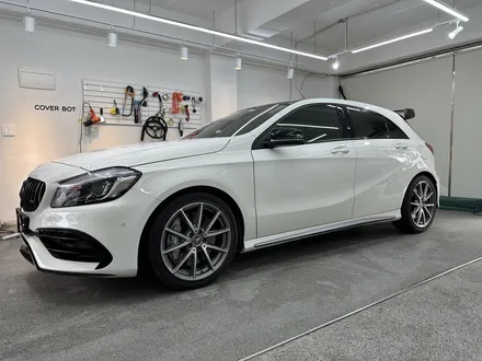 광진구 랩핑 A45AMG 스모그 PPF까지, 출력 상승된 것 같은 느낌 / 서울 강서구