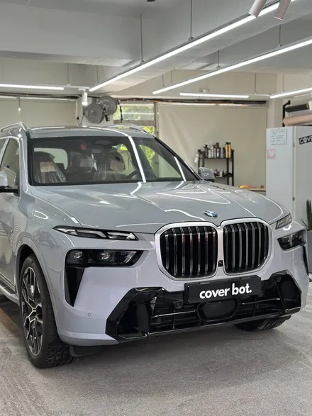 부평 부천 크롬죽이기 랩핑 BMW X7 신차 틴팅보다 먼저! 사실적인 퀄리티만 담은 사진 / 서울 강서구 공항동