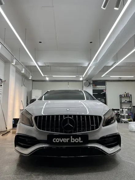 광진구 랩핑 A45AMG 스모그 PPF까지, 출력 상승된 것 같은 느낌 / 서울 강서구
