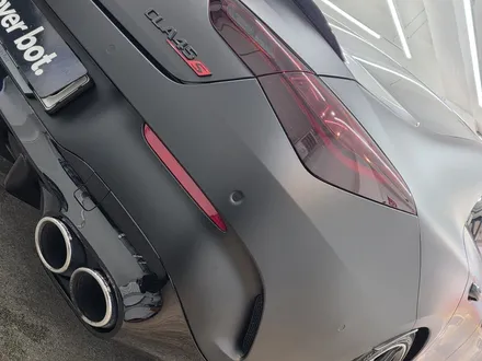 강서구 PPF 크롬죽이기 울트론 컬러 PPF 무광건식 시공으로 디테일 잡은 CLA 45 AMG 램프 스모그 PPF 까지 / 서울 강서구 공항동