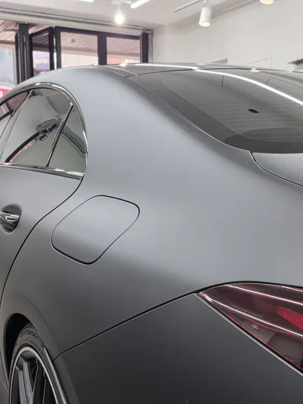 강서구 PPF 크롬죽이기 울트론 컬러 PPF 무광건식 시공으로 디테일 잡은 CLA 45 AMG 램프 스모그 PPF 까지 / 서울 강서구 공항동