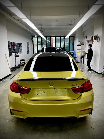 BMW m4 인텐스블루 전체랩핑 차량색상바꾸기 일산파주 에이버리 랩핑 / 서울 강서구 공항동