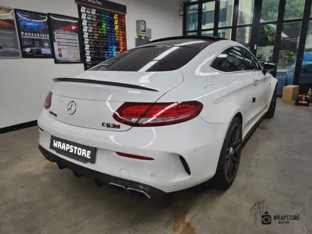 서울 스모그ppf 시공 c63 amg 헤드라이트 톤다운 후기 / 서울 강서구 공항동