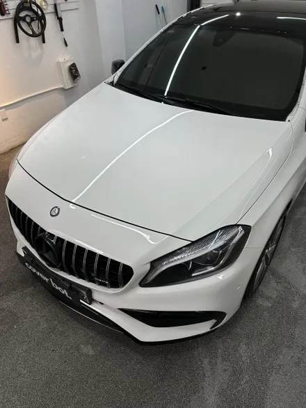 광진구 랩핑 A45AMG 스모그 PPF까지, 출력 상승된 것 같은 느낌 / 서울 강서구
