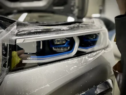 양천구 bmw 7시리즈 신차보호필름 크롬죽이기 올블랙 시공잘하는곳 / 서울 강서구 공항동