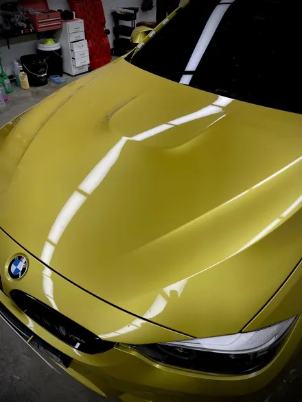 BMW m4 인텐스블루 전체랩핑 차량색상바꾸기 일산파주 에이버리 랩핑 / 서울 강서구 공항동